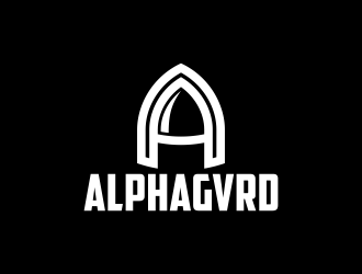 ALPHAGVRD logo design by Kruger