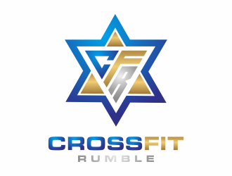 CROSSFIT RUMBLE logo design by Franky.