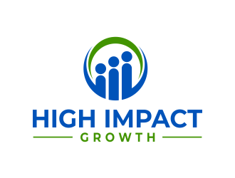High Impact Growth logo design by creator_studios