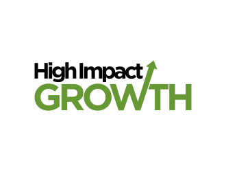 High Impact Growth logo design by IrvanB