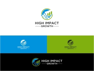 High Impact Growth logo design by sleepbelz