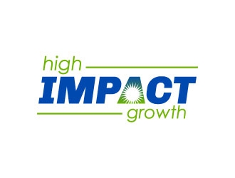 High Impact Growth logo design by MUSANG