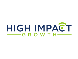 High Impact Growth logo design by puthreeone