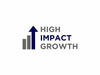 High Impact Growth logo design by luckyprasetyo
