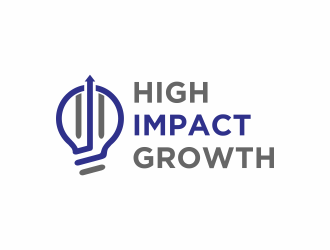High Impact Growth logo design by luckyprasetyo