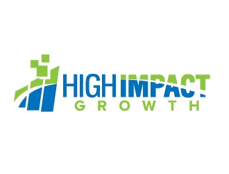 High Impact Growth logo design by jaize