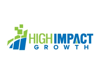 High Impact Growth logo design by jaize