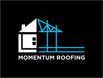 Momentum roofing logo design by bunda_shaquilla