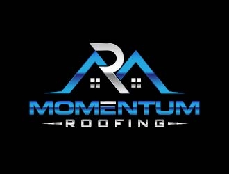 Momentum roofing logo design by usef44
