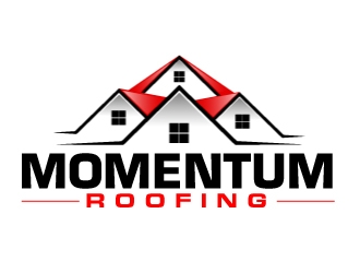Momentum roofing logo design by AamirKhan