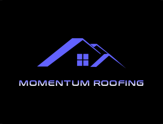 Momentum roofing logo design by citradesign