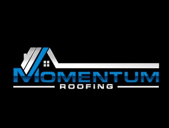 Momentum roofing logo design by NikoLai
