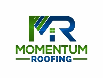 Momentum roofing logo design by irfan1207