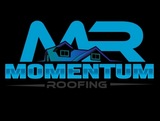 Momentum roofing logo design by romano