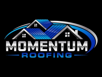 Momentum roofing logo design by jaize