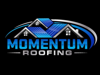 Momentum roofing logo design by jaize