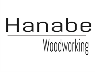 Hanabe Woodworking logo design by kitaro