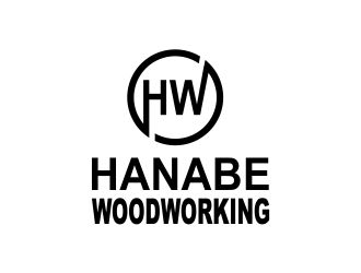 Hanabe Woodworking logo design by alhamdulillah