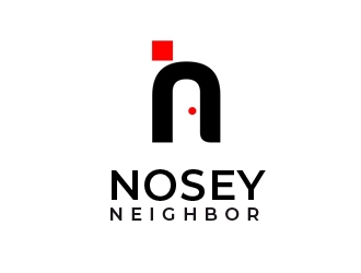 Nosey Neighbors logo design by nikkl