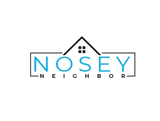 Nosey Neighbors logo design by gilkkj