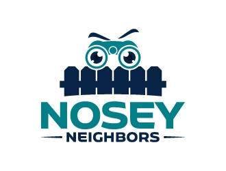 Nosey Neighbors logo design by LogOExperT