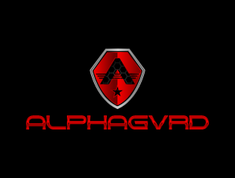ALPHAGVRD logo design by fastsev