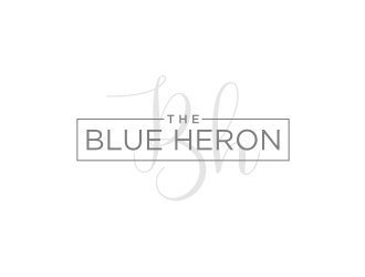 The Blue Heron logo design by bricton