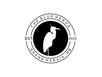 The Blue Heron logo design by jancok