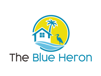 The Blue Heron logo design by fahmihaz