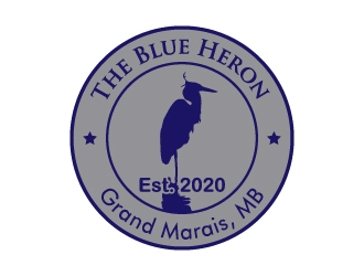 The Blue Heron logo design by chumberarto