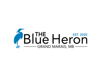 The Blue Heron logo design by ingepro