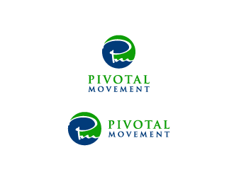 Pivotal Movement  logo design by kevlogo