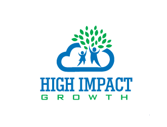 High Impact Growth logo design by THOR_