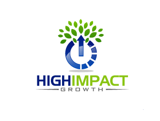 High Impact Growth logo design by THOR_
