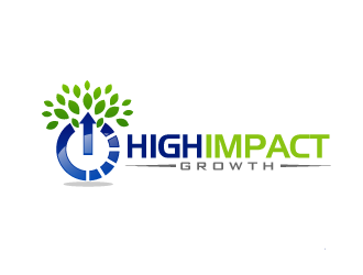 High Impact Growth logo design by THOR_