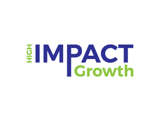 High Impact Growth logo design by denfransko