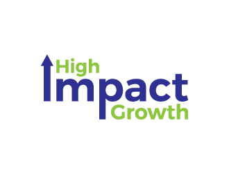 High Impact Growth logo design by denfransko