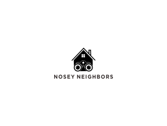 Nosey Neighbors logo design by OSAMU