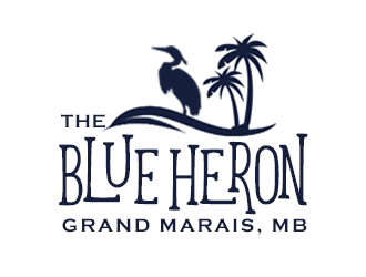 The Blue Heron logo design by kunejo