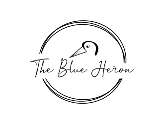 The Blue Heron logo design by Greenlight