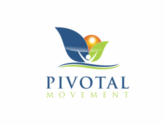 Pivotal Movement  logo design by up2date