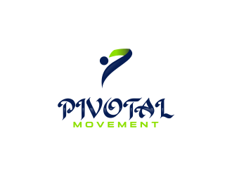 Pivotal Movement  logo design by bluevirusee