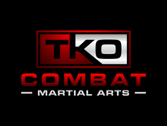 TKO Combat - martial arts  logo design by p0peye