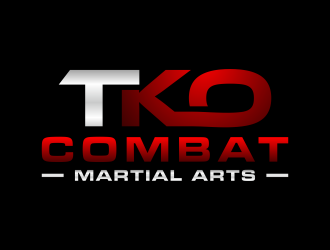 TKO Combat - martial arts  logo design by p0peye