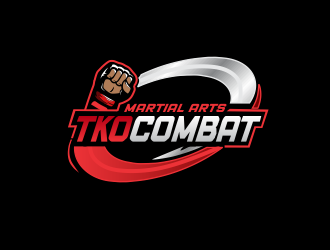 TKO Combat - martial arts  logo design by cgage20
