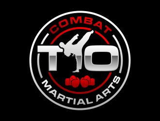 TKO Combat - martial arts  logo design by hidro