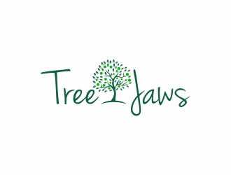 Tree jaws logo design by menanagan
