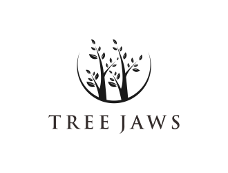 Tree jaws logo design by pel4ngi