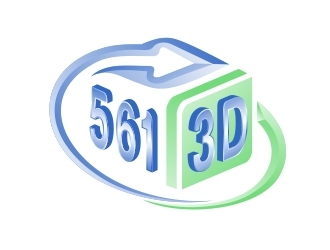 561 3D logo design by aura