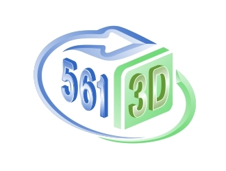 561 3D logo design by aura